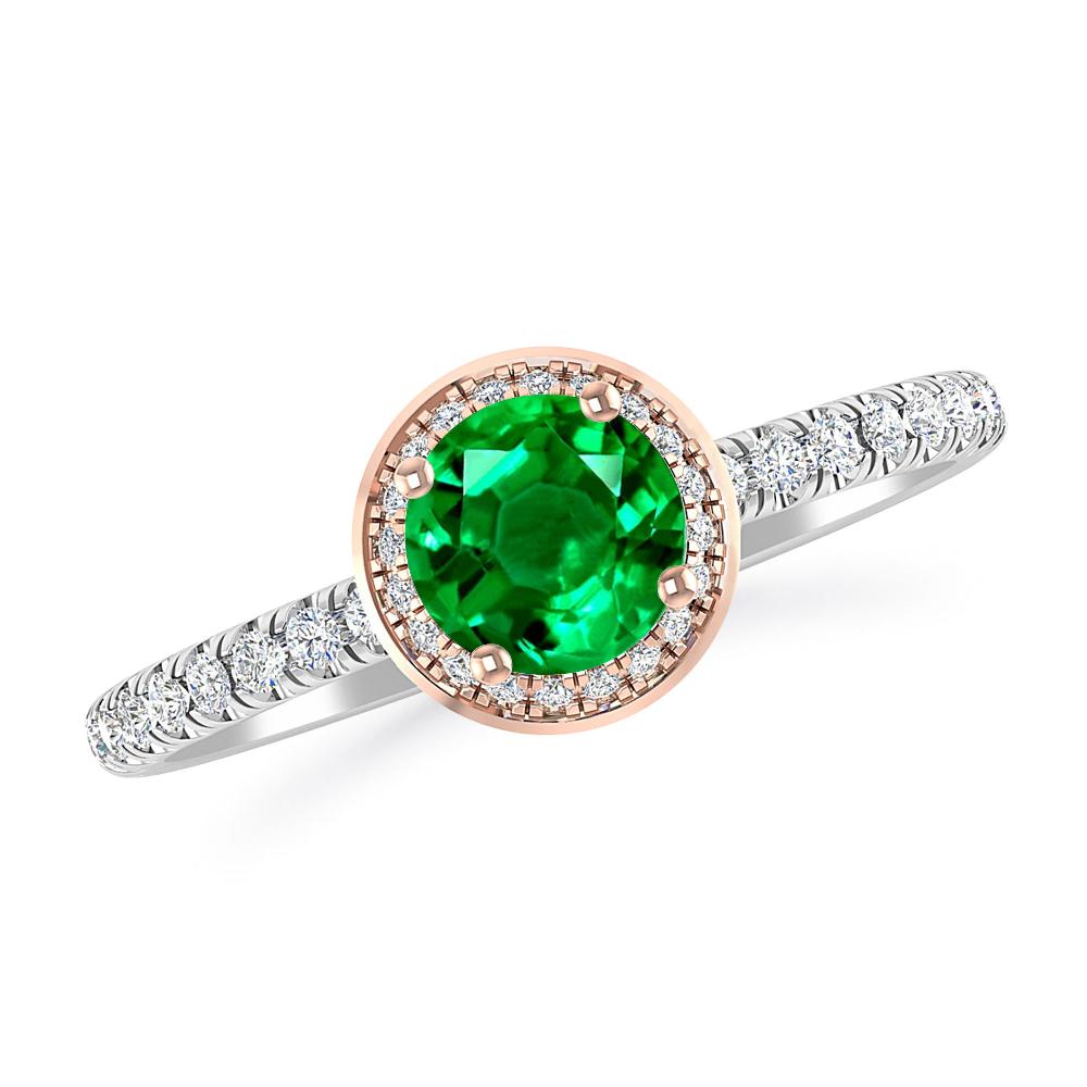 White Gold - Emerald