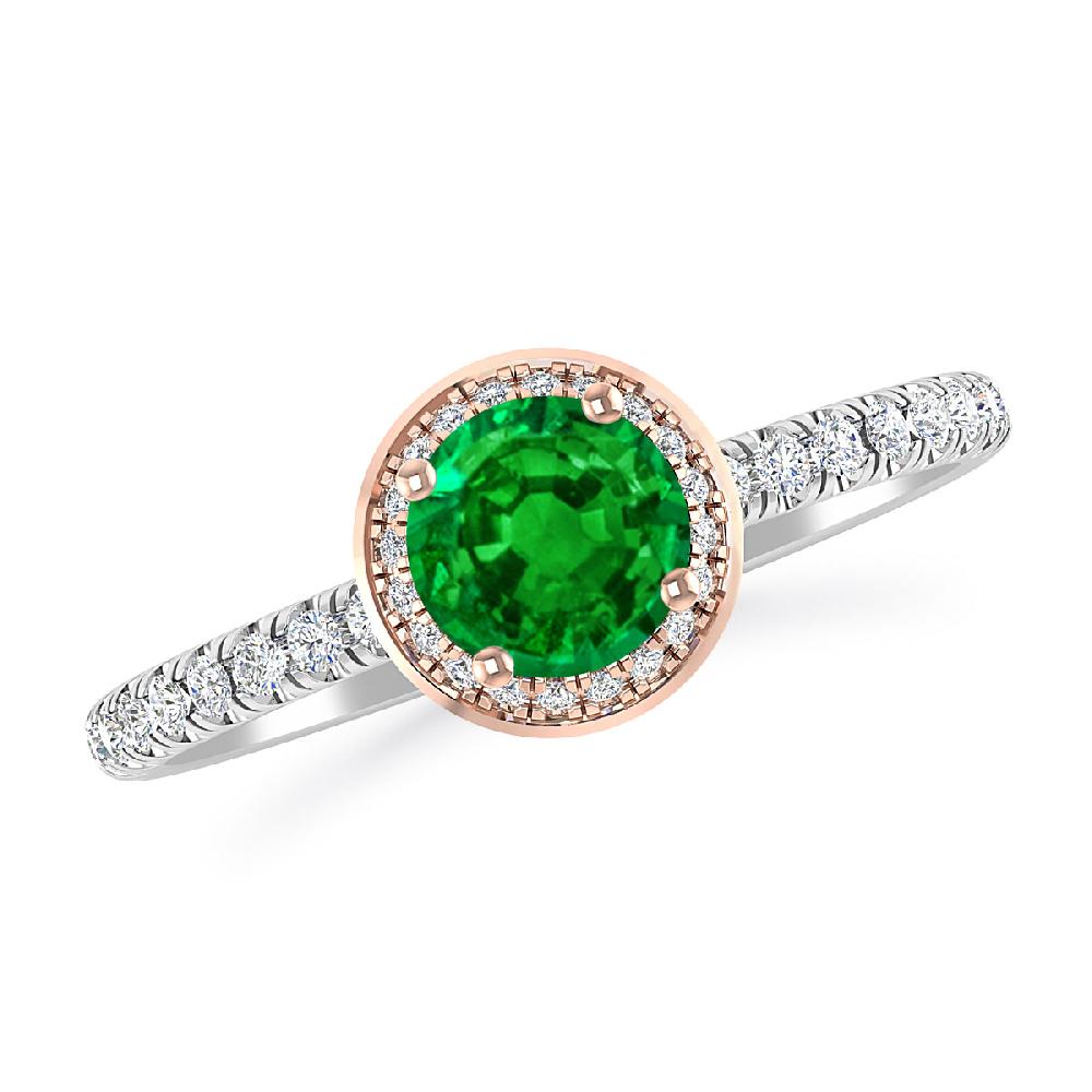 White Gold - Emerald