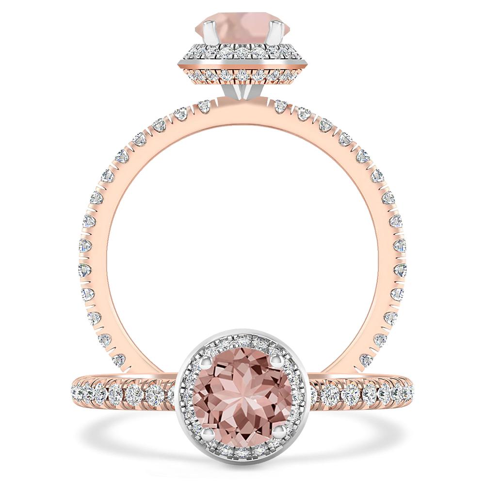 Rose Gold - Morganite