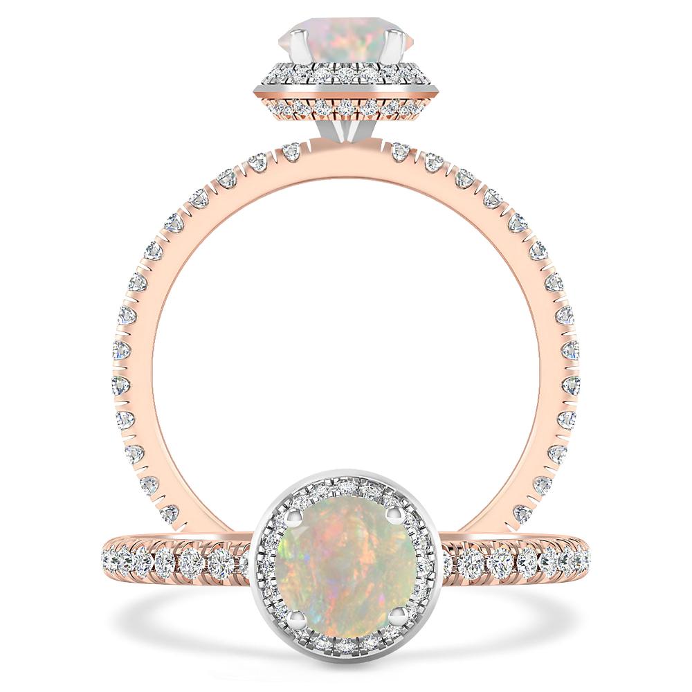 Rose Gold - Opal