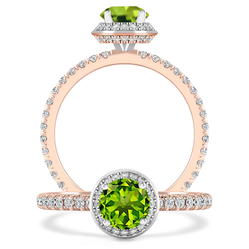 Rose Gold - Peridot