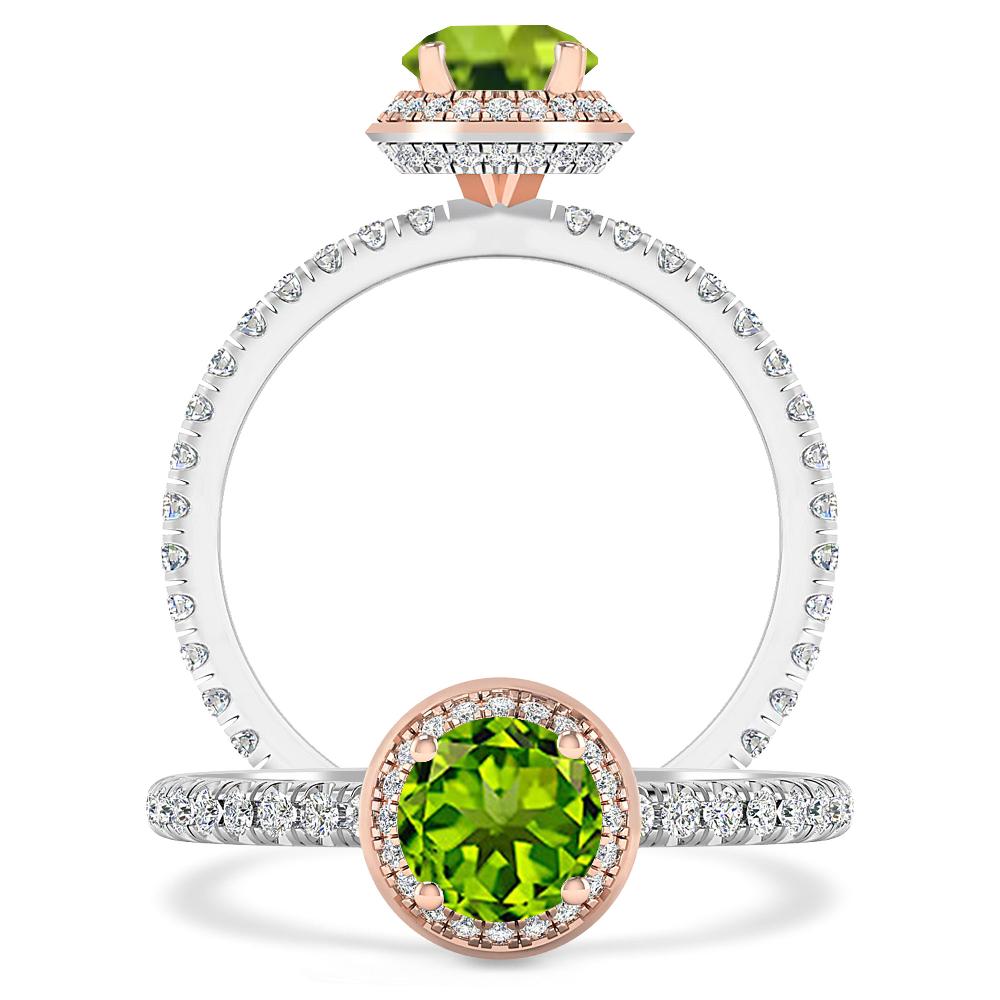 White Gold - Peridot