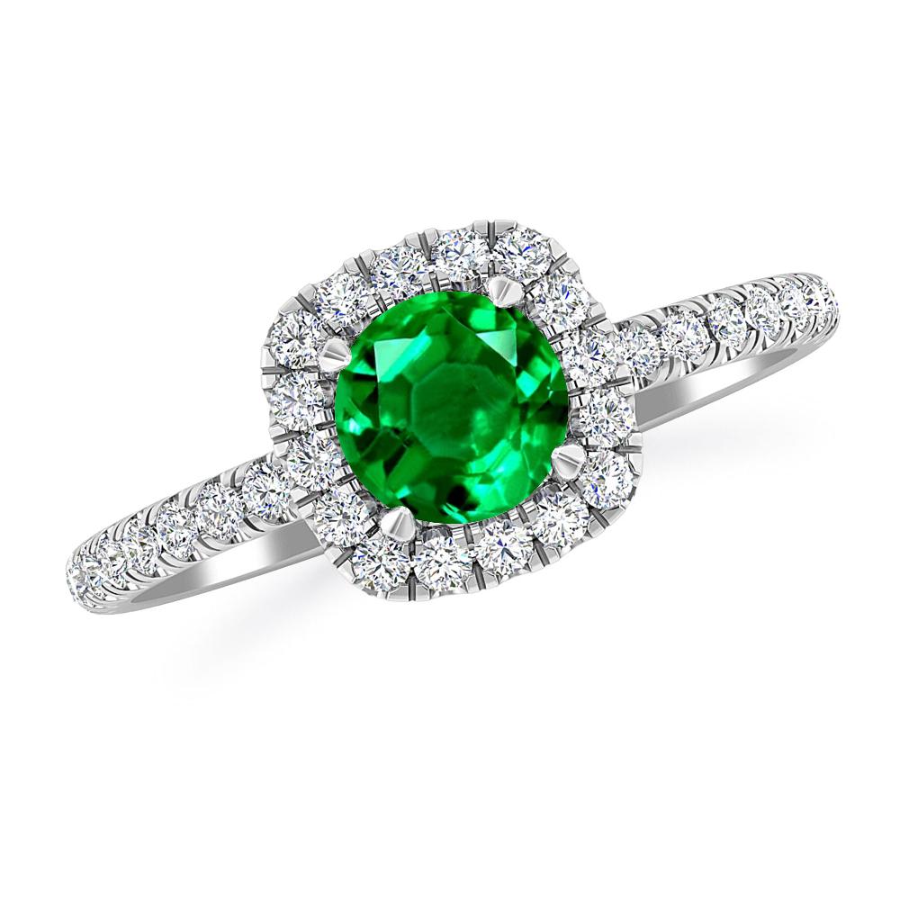 White Gold - Emerald