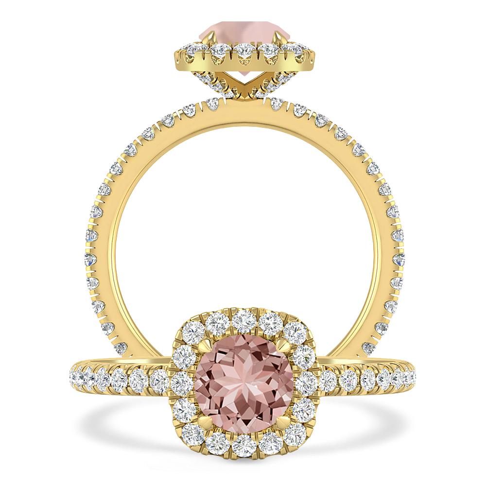 Yellow Gold - Morganite