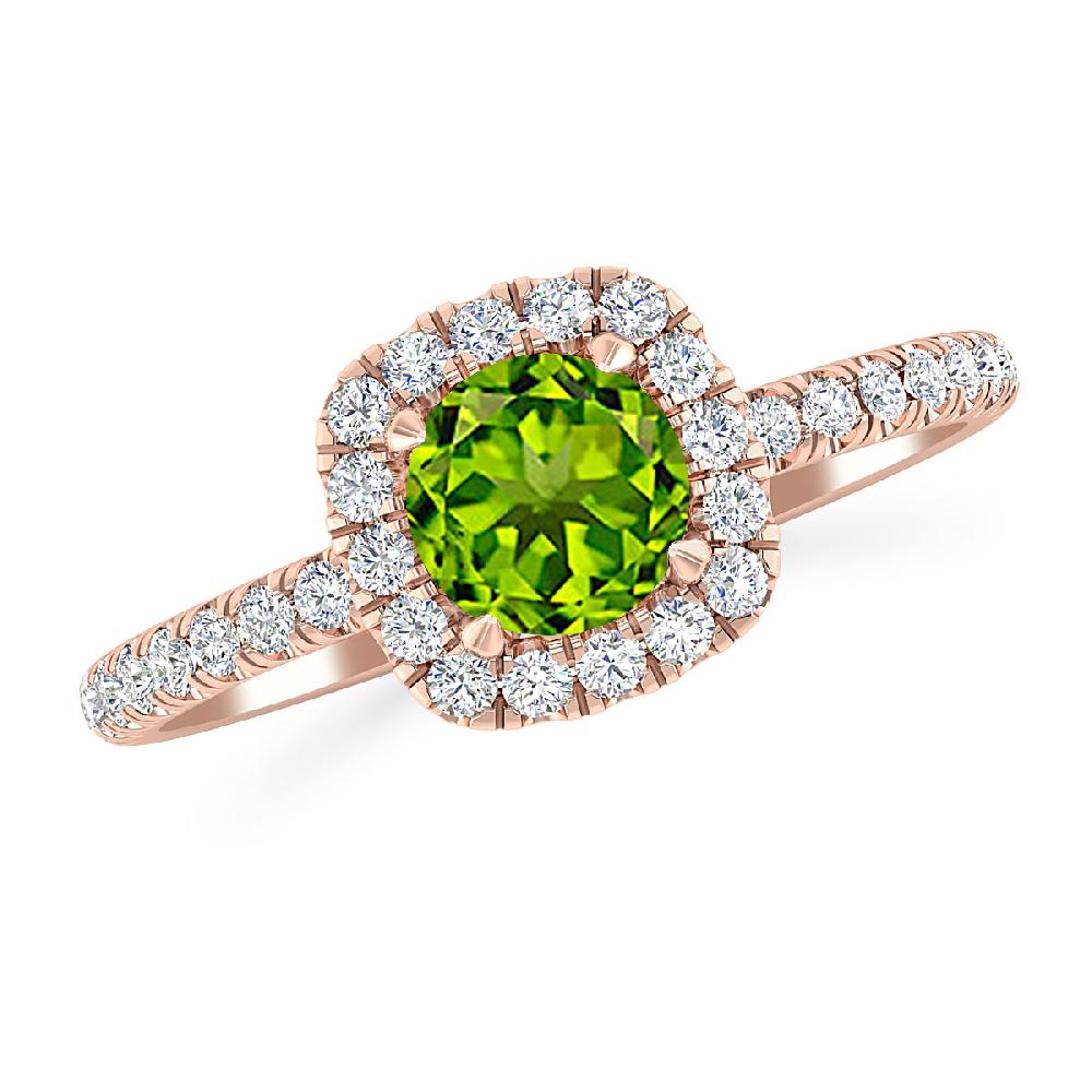 Rose Gold - Peridot