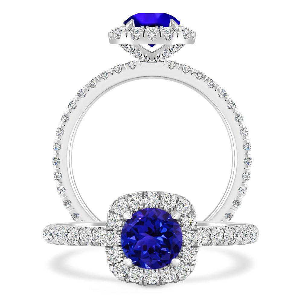 White Gold - Tanzanite