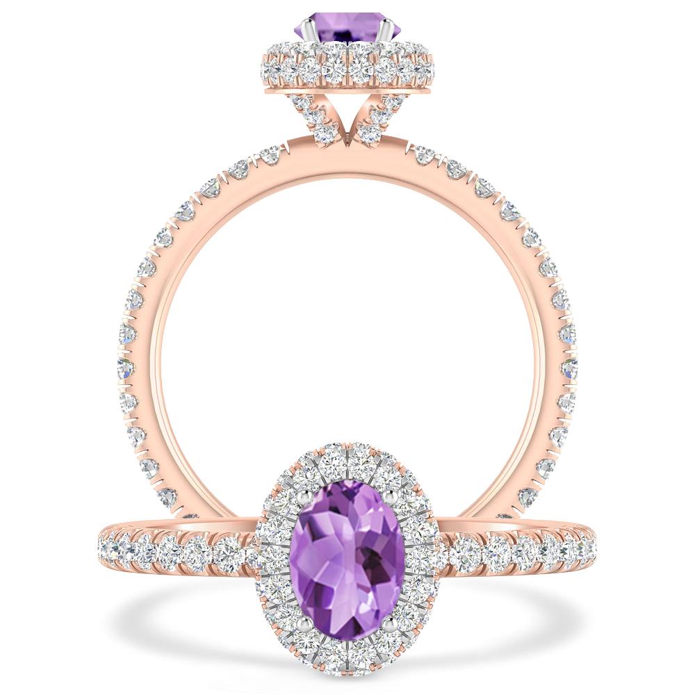 Rose Gold - Amethyst