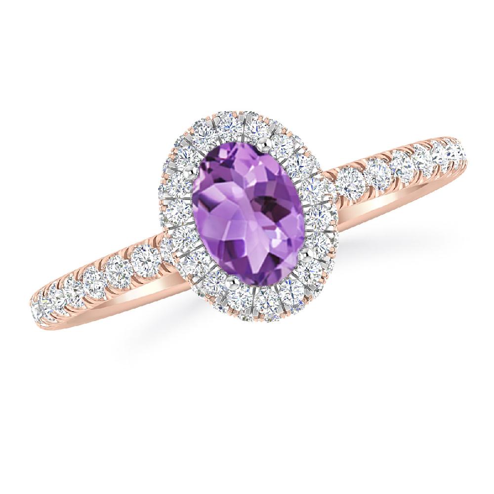 Rose Gold - Amethyst