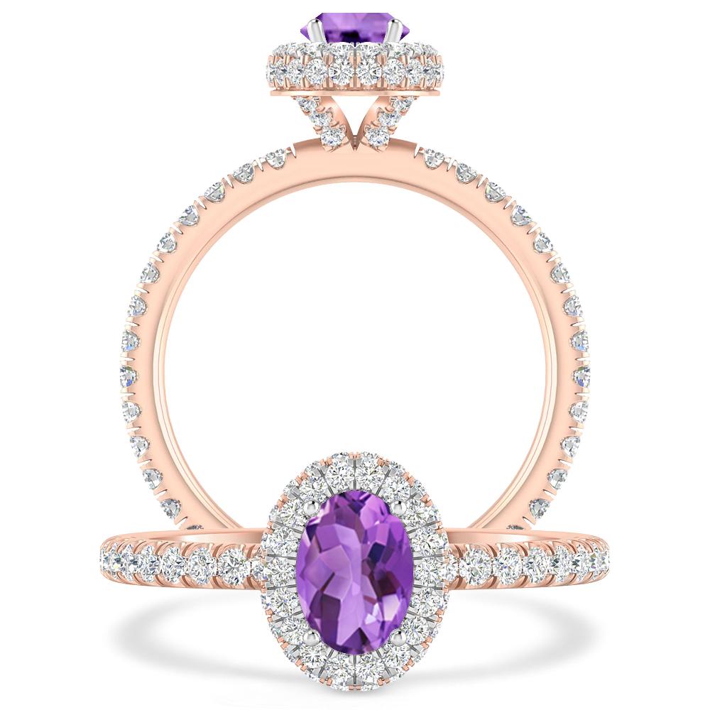 Rose Gold - Amethyst