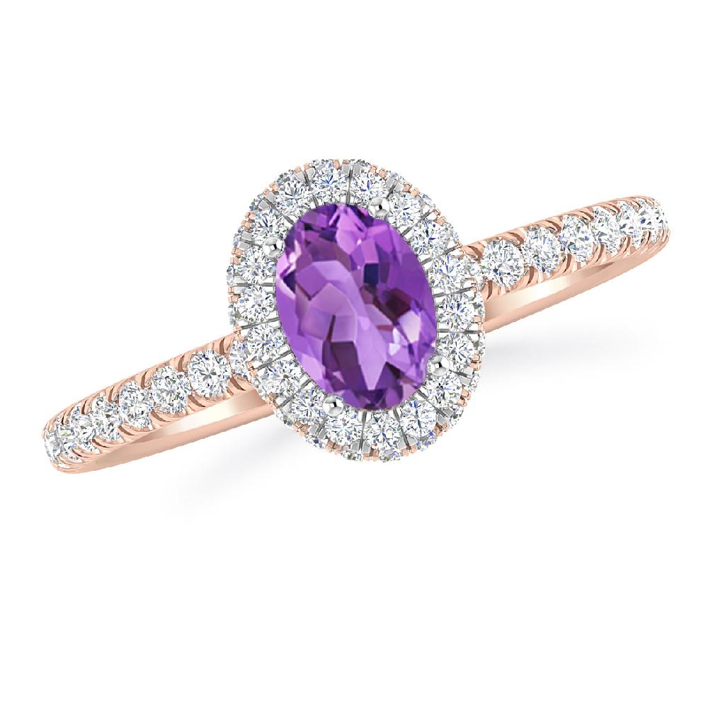 Rose Gold - Amethyst