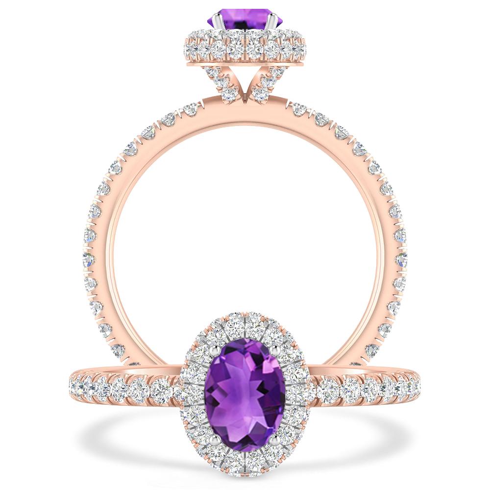 Rose Gold - Amethyst