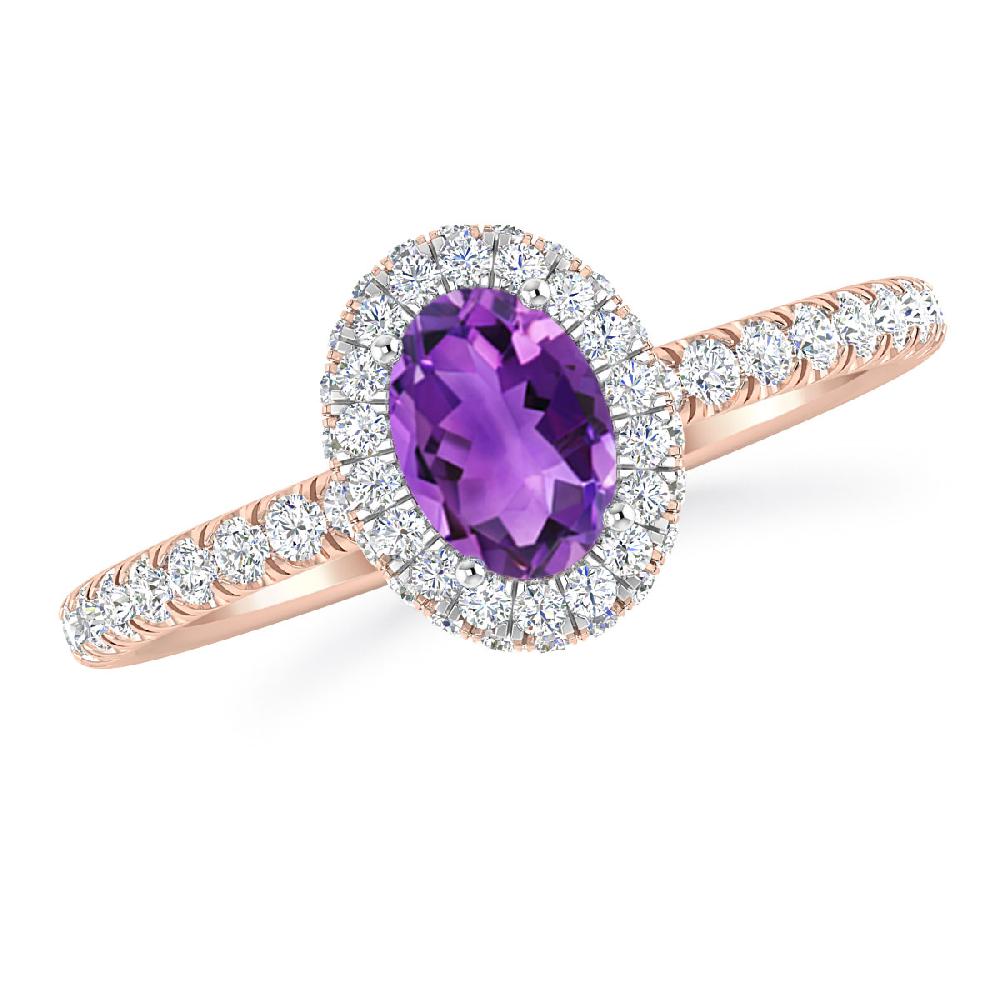 Rose Gold - Amethyst