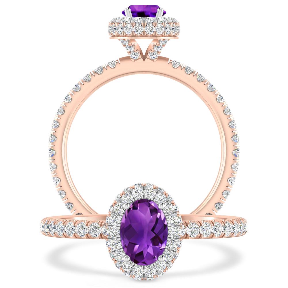 Rose Gold - Amethyst