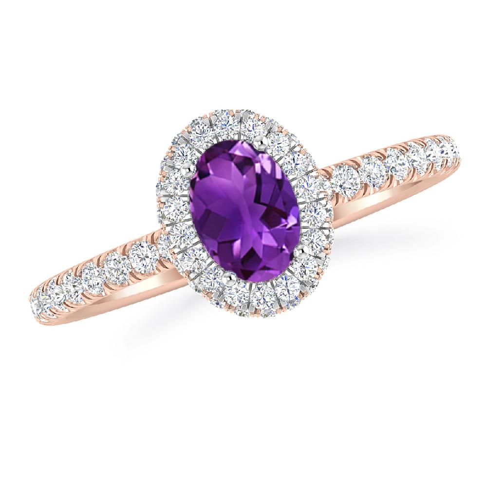 Rose Gold - Amethyst