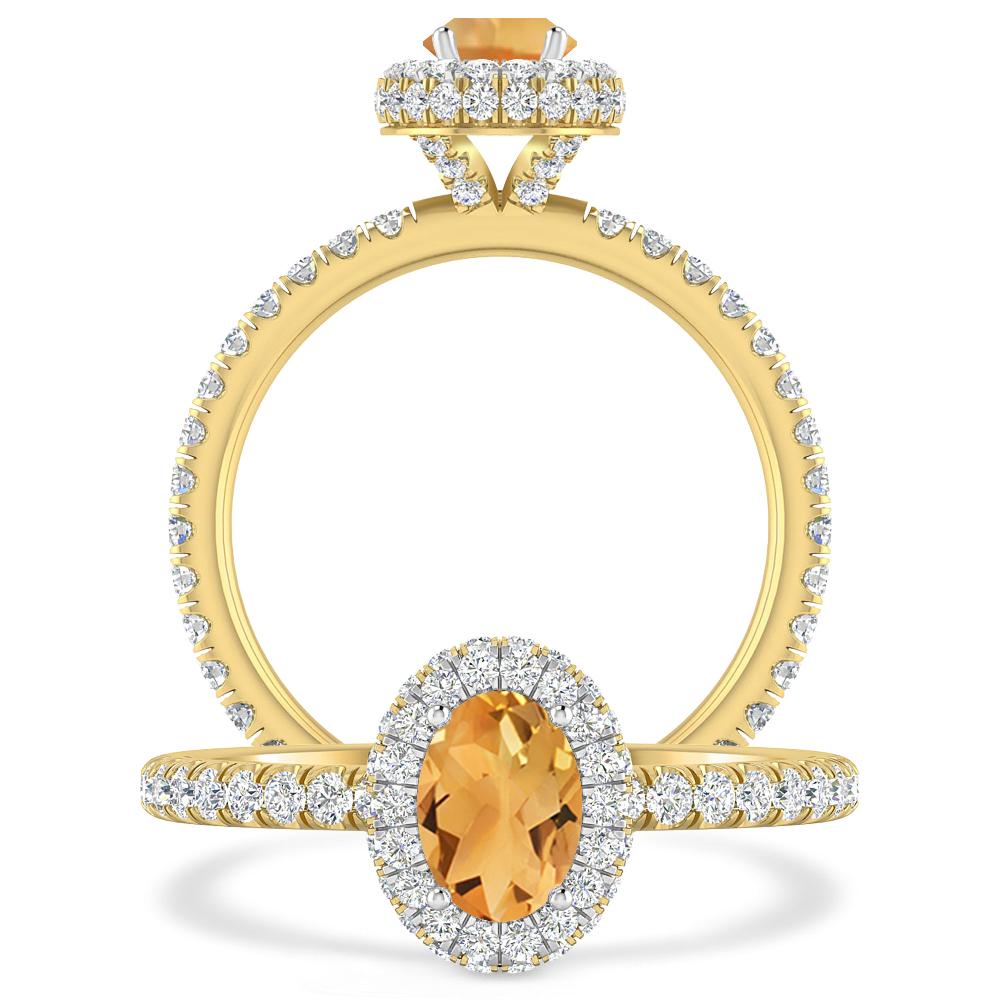 Yellow Gold - Citrine