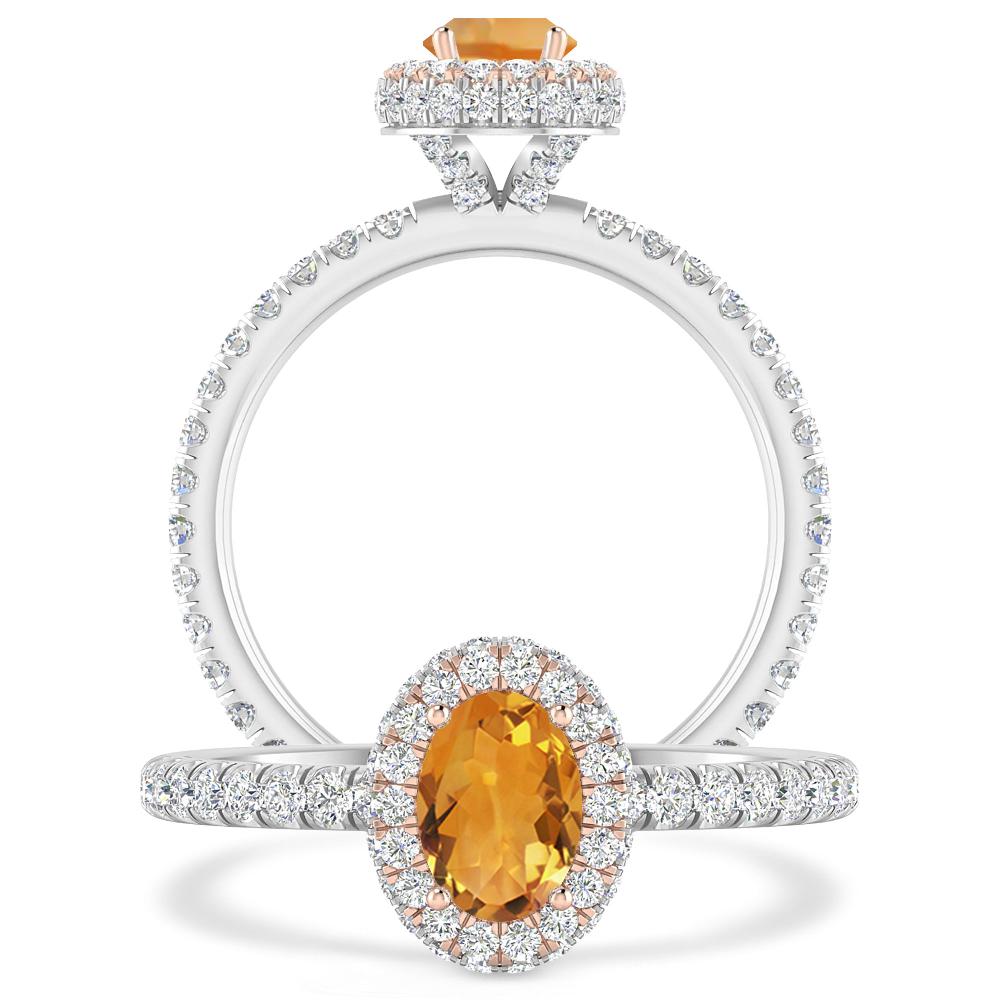 White Gold - Citrine