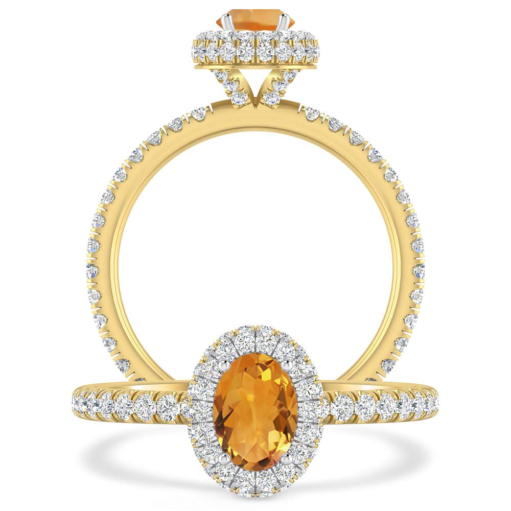 Yellow Gold - Citrine