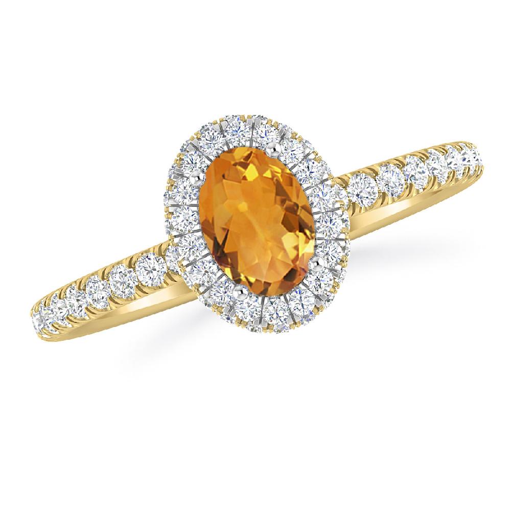 Yellow Gold - Citrine