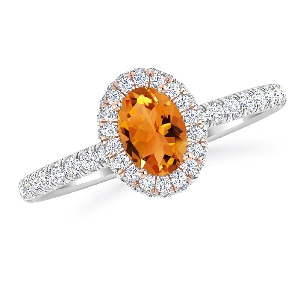 White Gold - Citrine