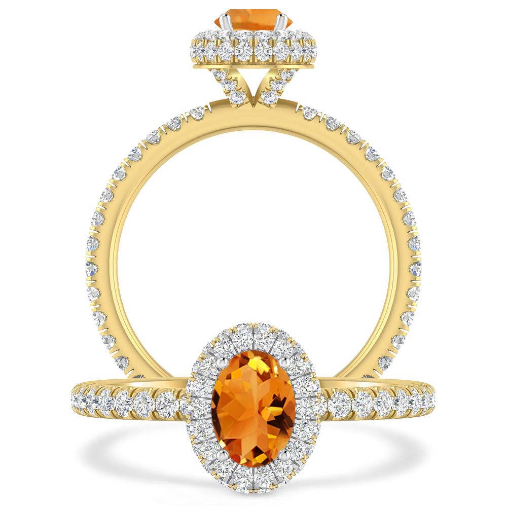 Yellow Gold - Citrine