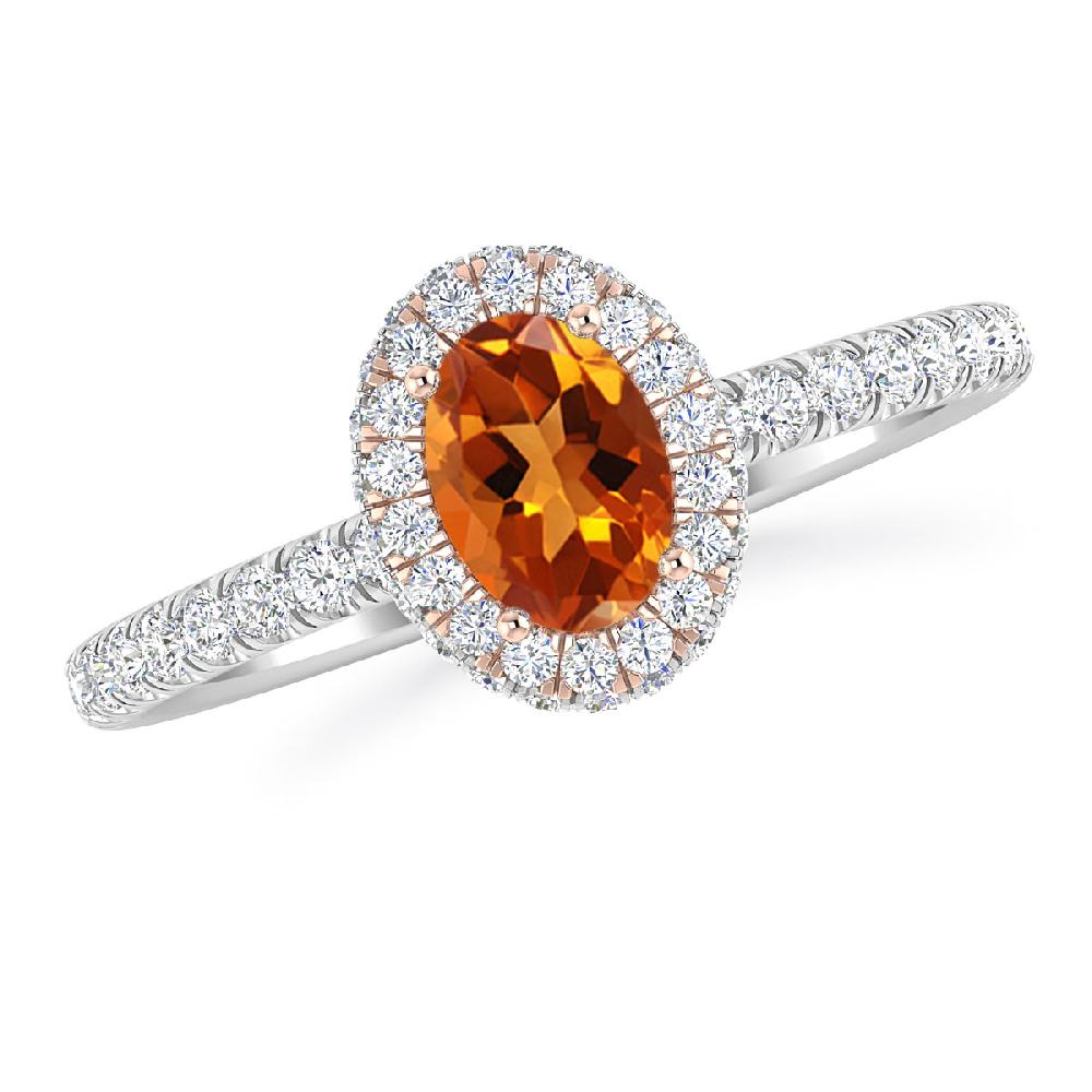 White Gold - Citrine