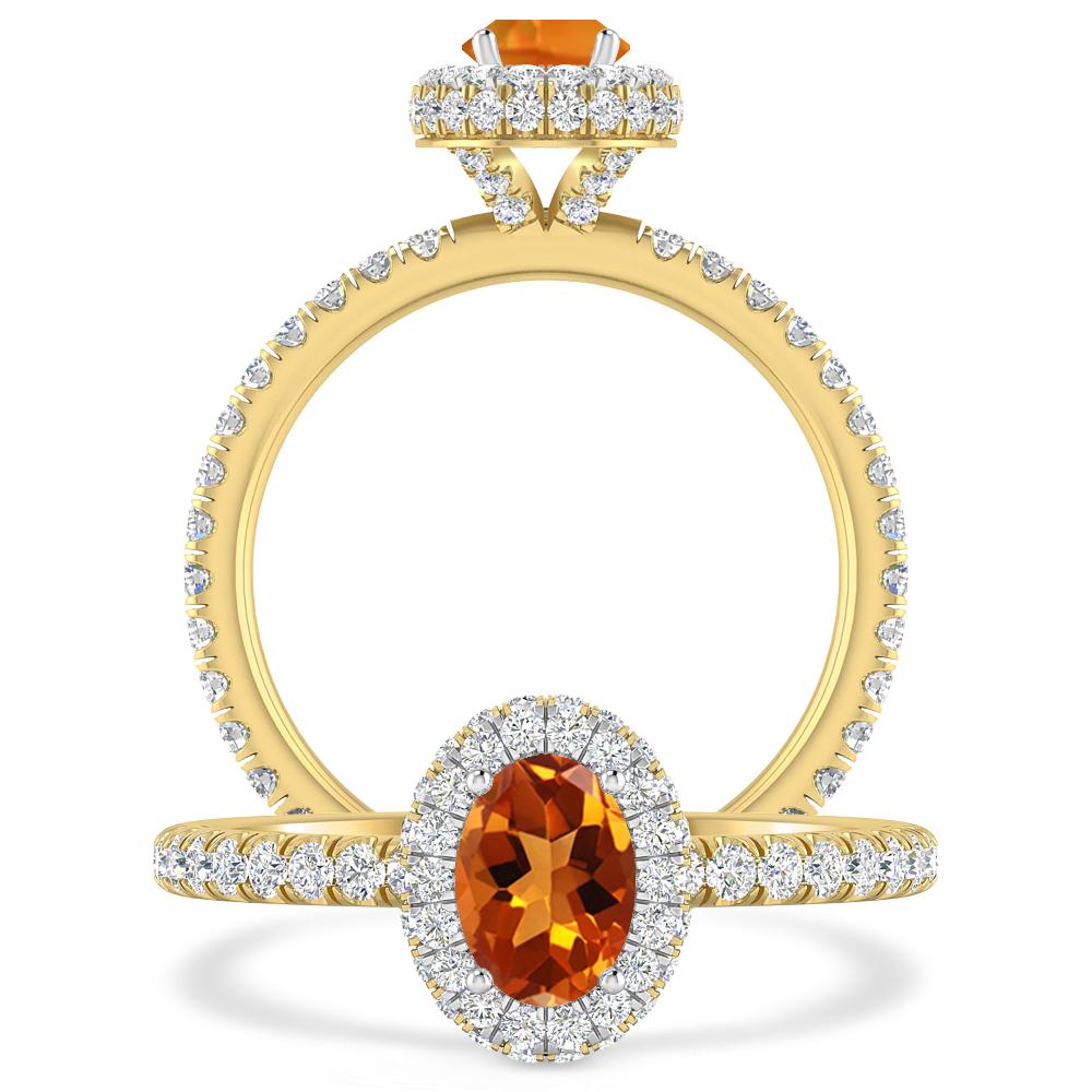 Yellow Gold - Citrine