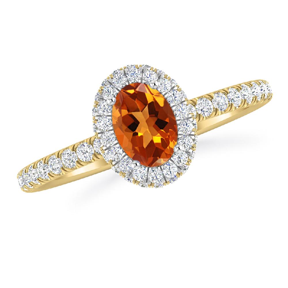 Yellow Gold - Citrine