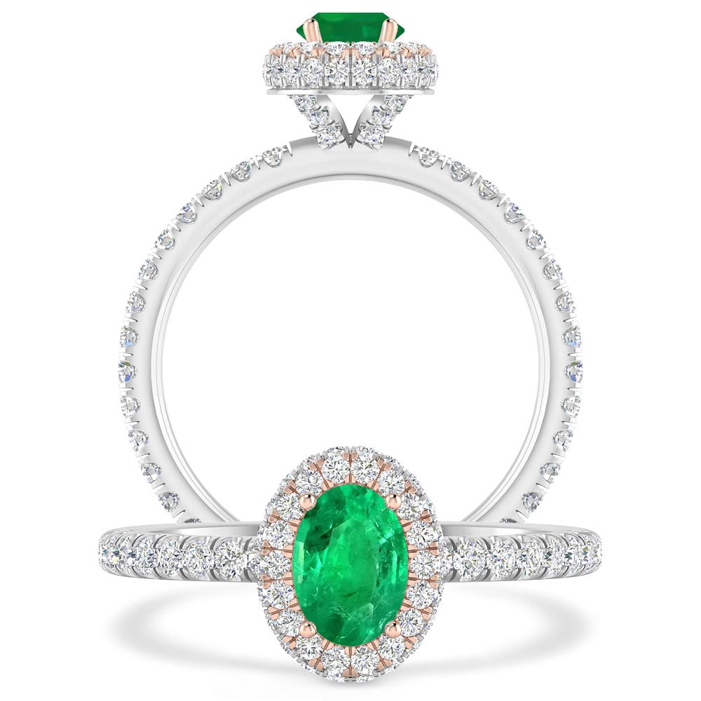 White Gold - Emerald