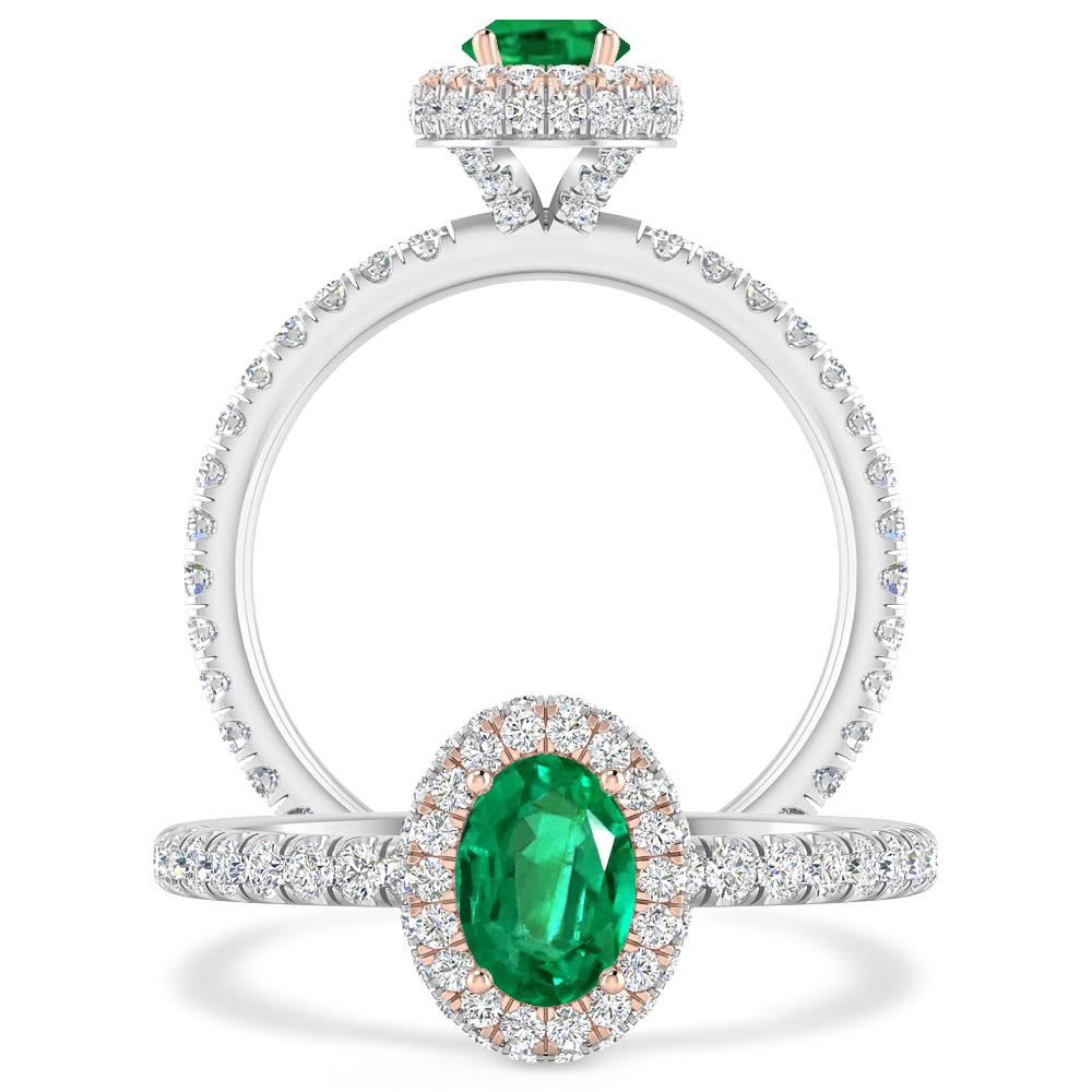 White Gold - Emerald