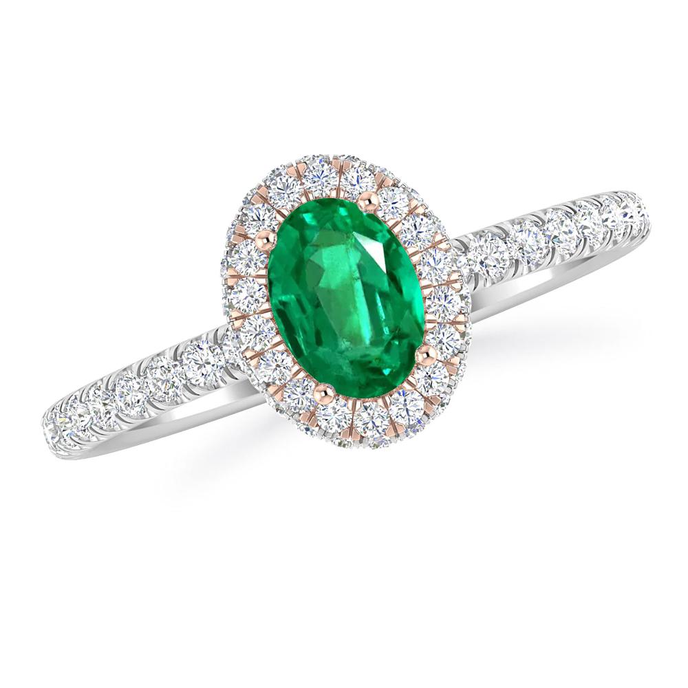 White Gold - Emerald