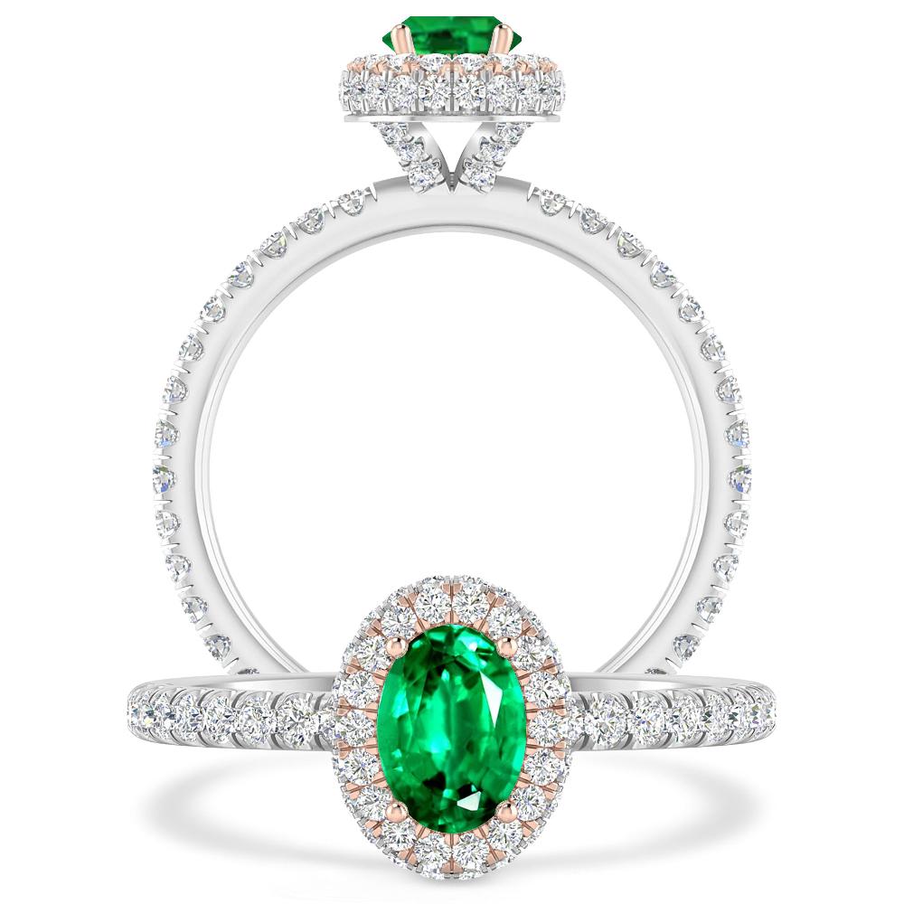 White Gold - Emerald