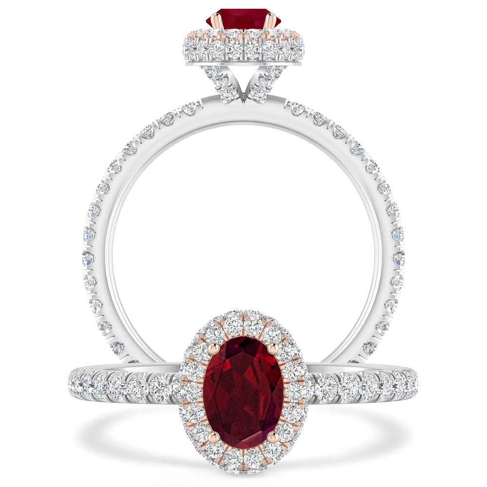 White Gold - Garnet