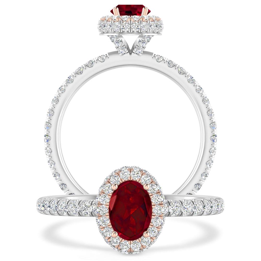 White Gold - Garnet