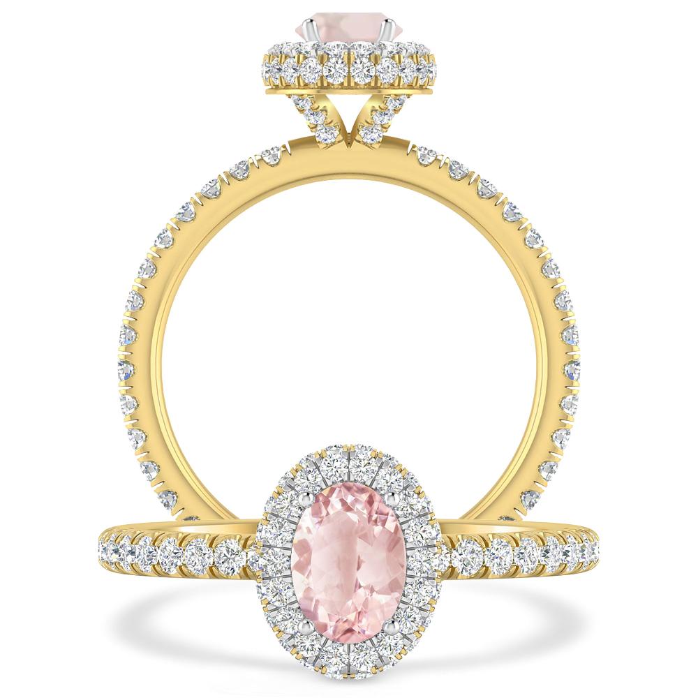 Yellow Gold - Morganite