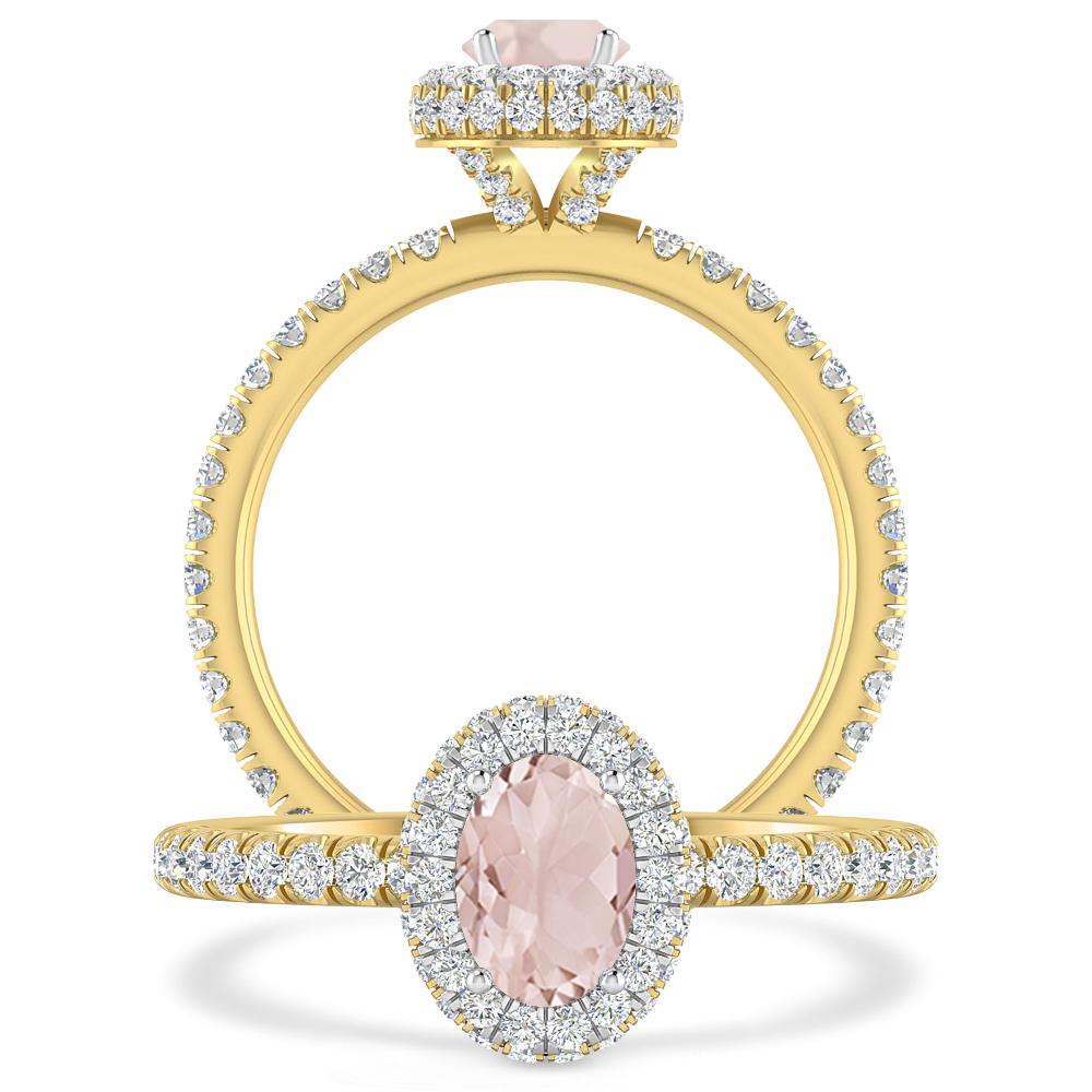 Yellow Gold - Morganite