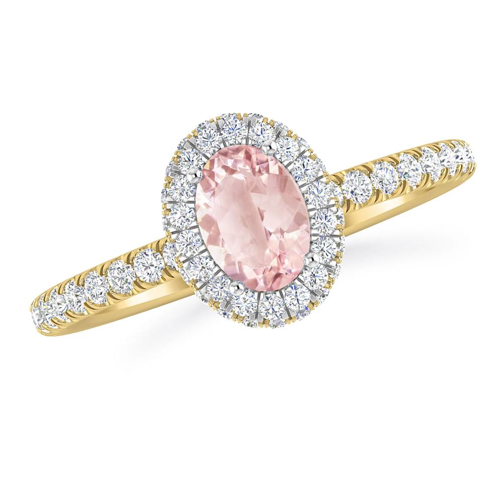 Yellow Gold - Morganite