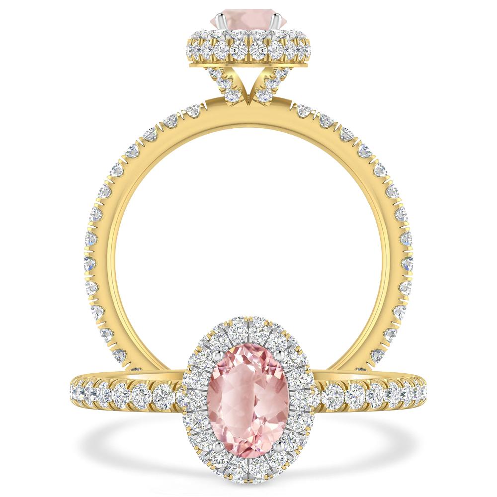 Yellow Gold - Morganite