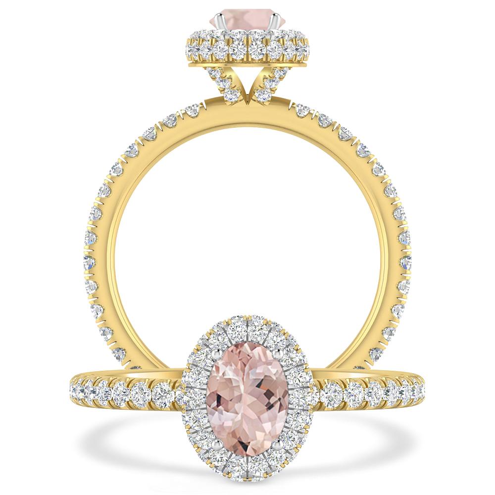 Yellow Gold - Morganite