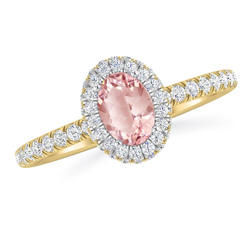 Yellow Gold - Morganite