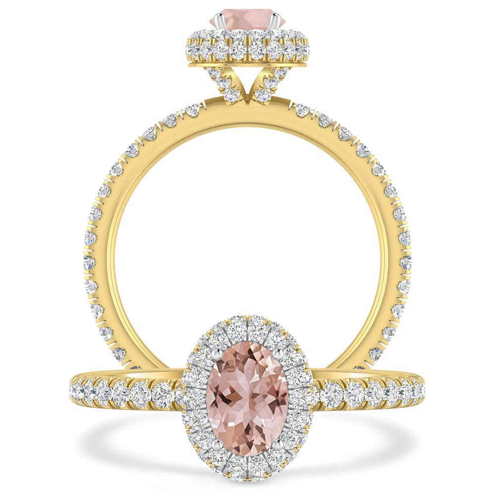 Yellow Gold - Morganite