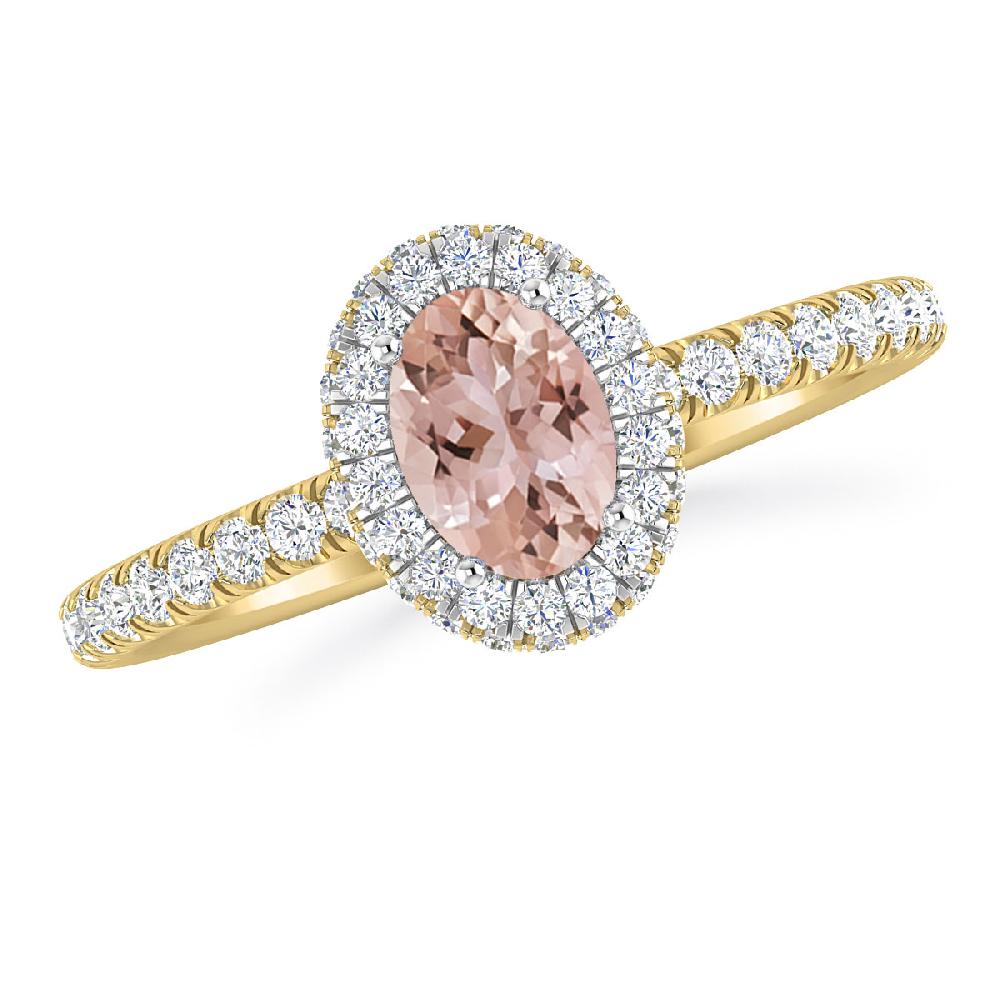 Yellow Gold - Morganite