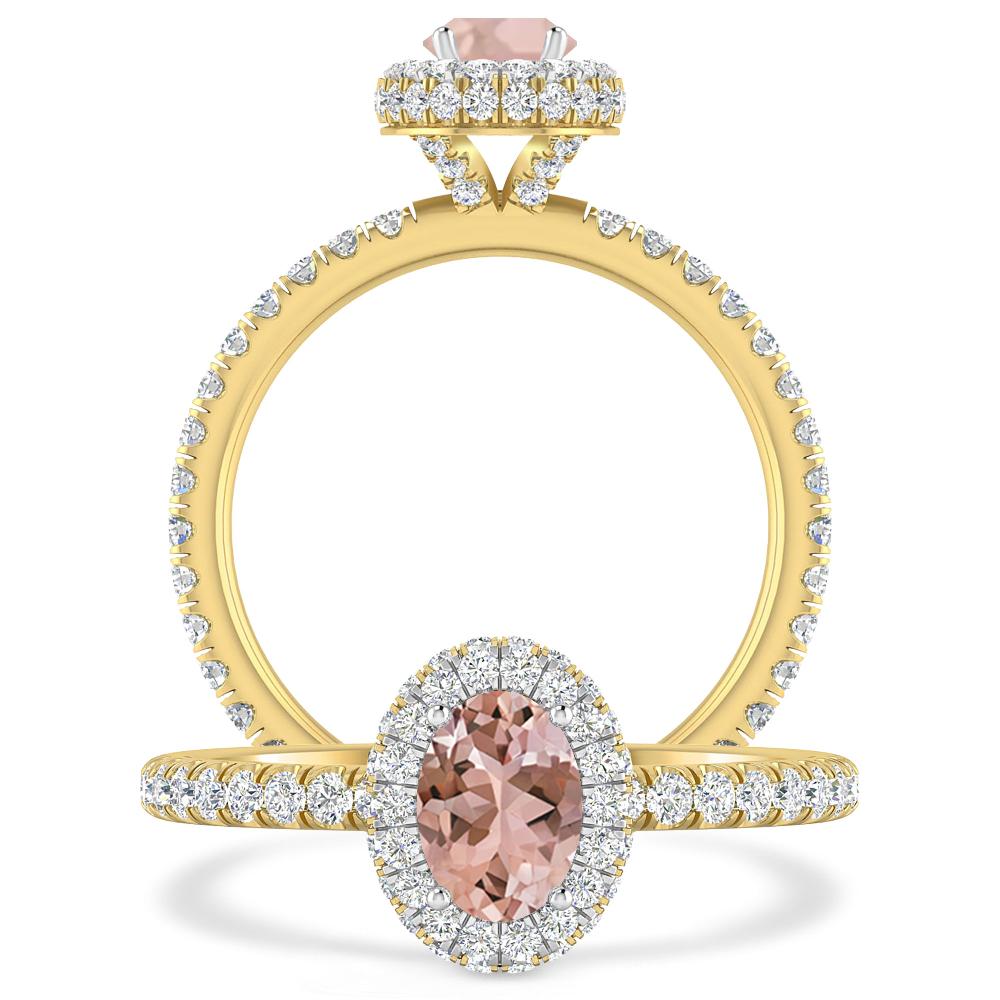 Yellow Gold - Morganite