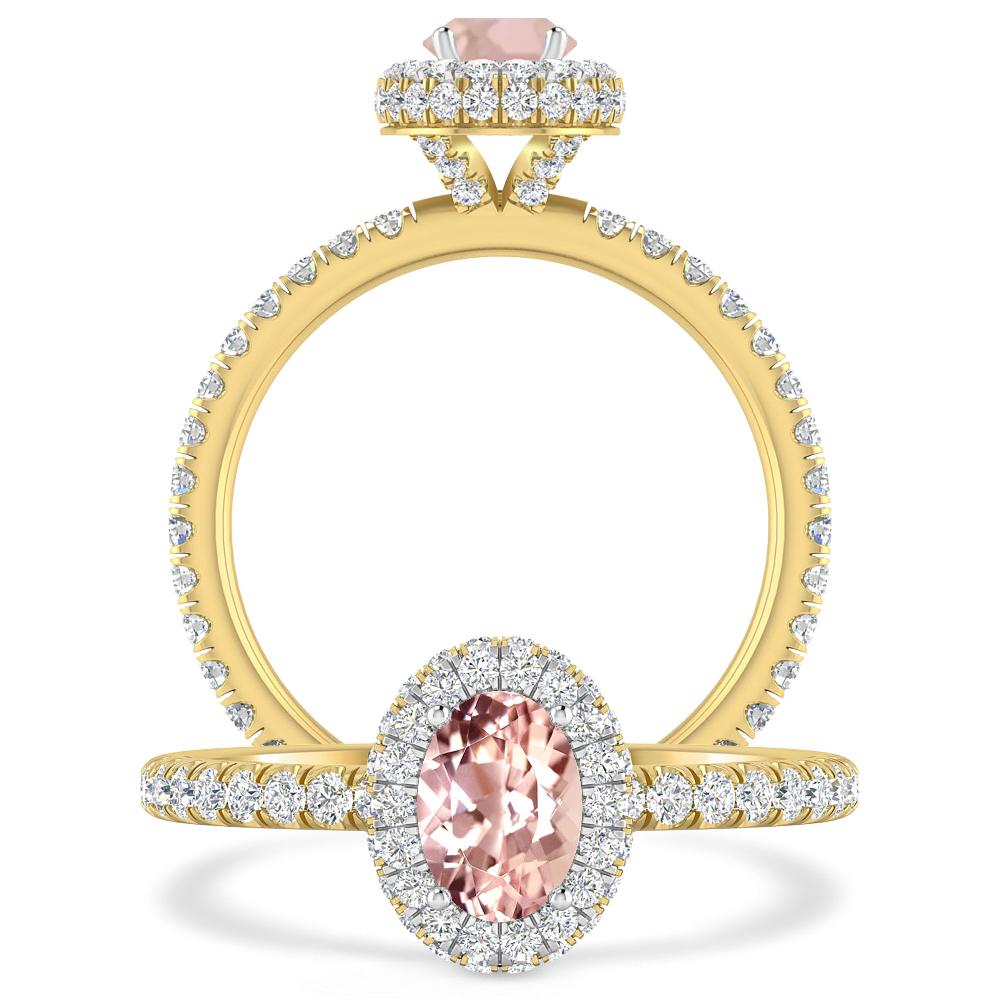 Yellow Gold - Morganite