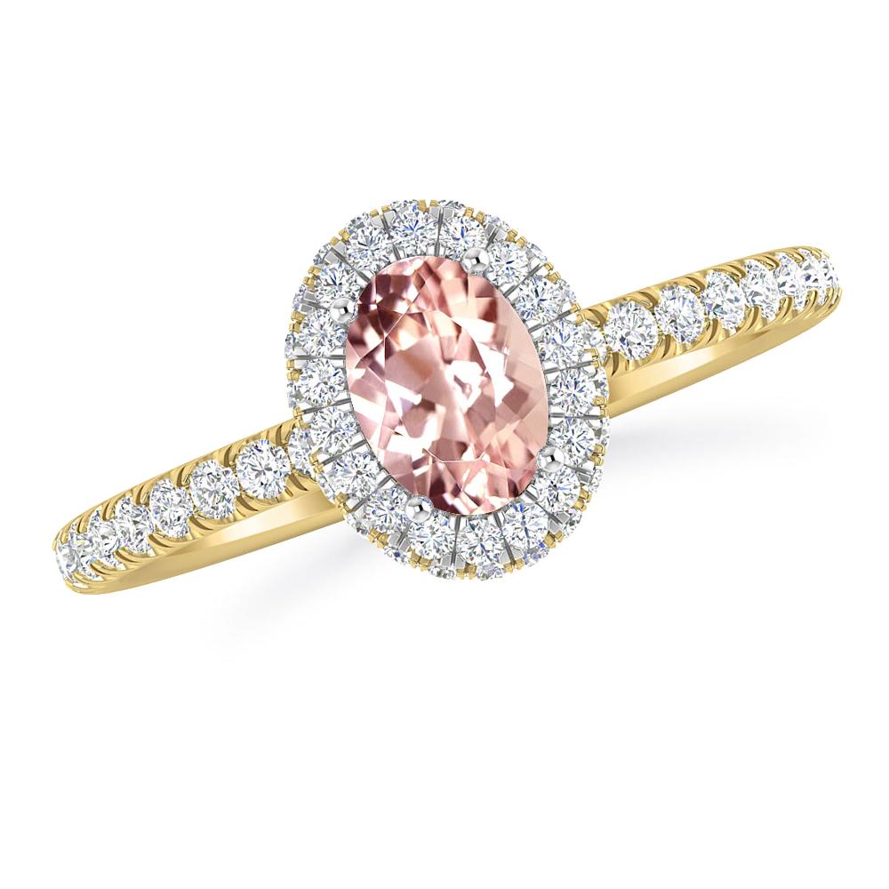 Yellow Gold - Morganite