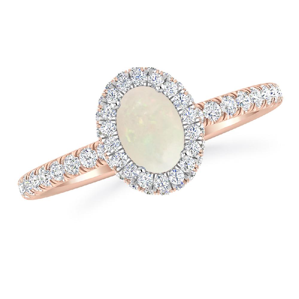 Rose Gold - Opal