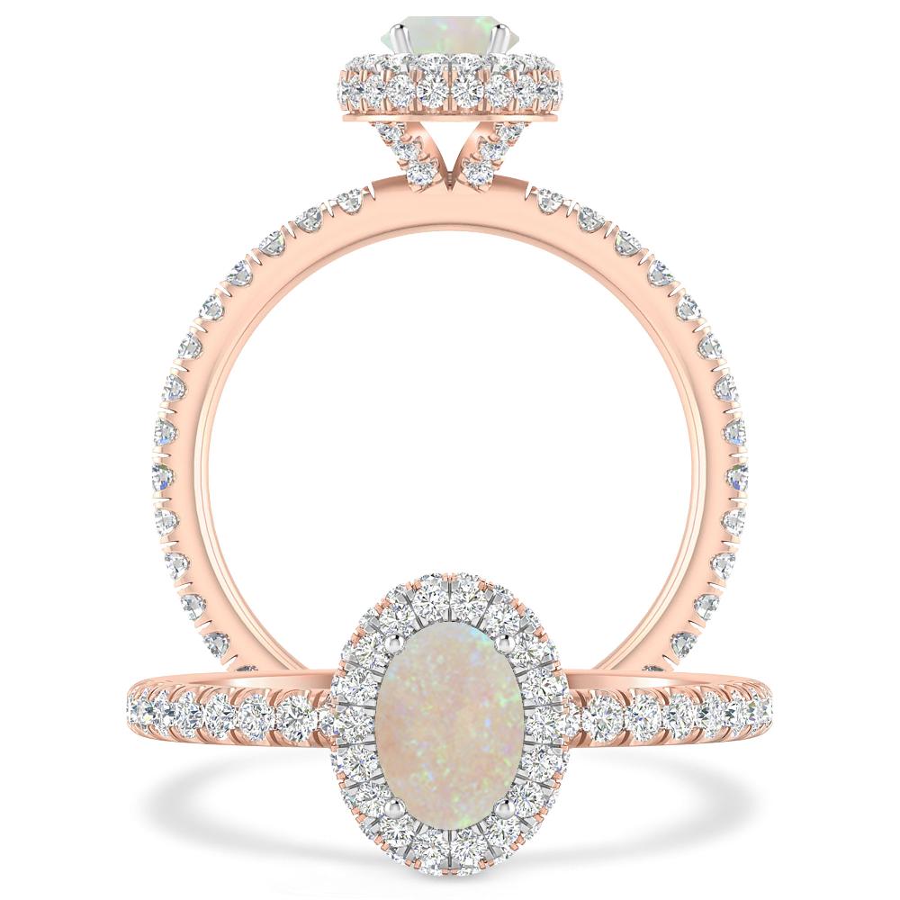 Rose Gold - Opal