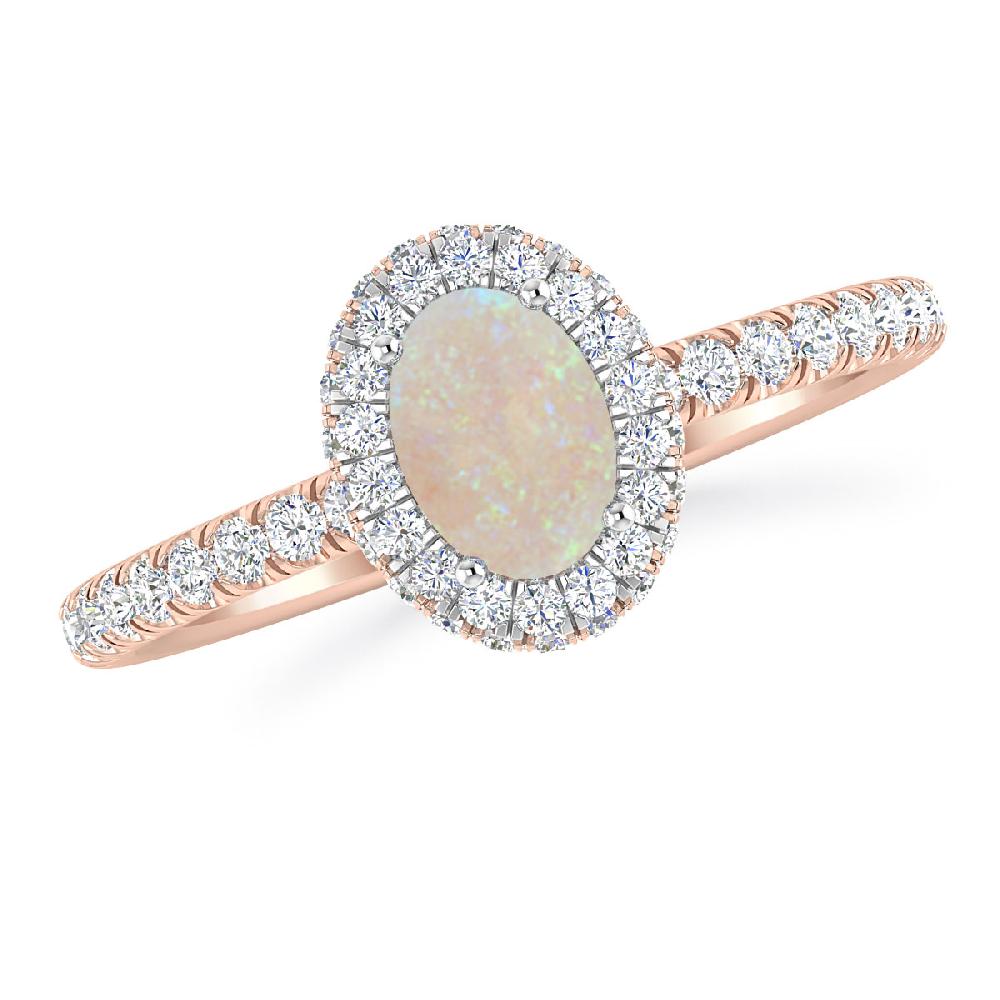 Rose Gold - Opal