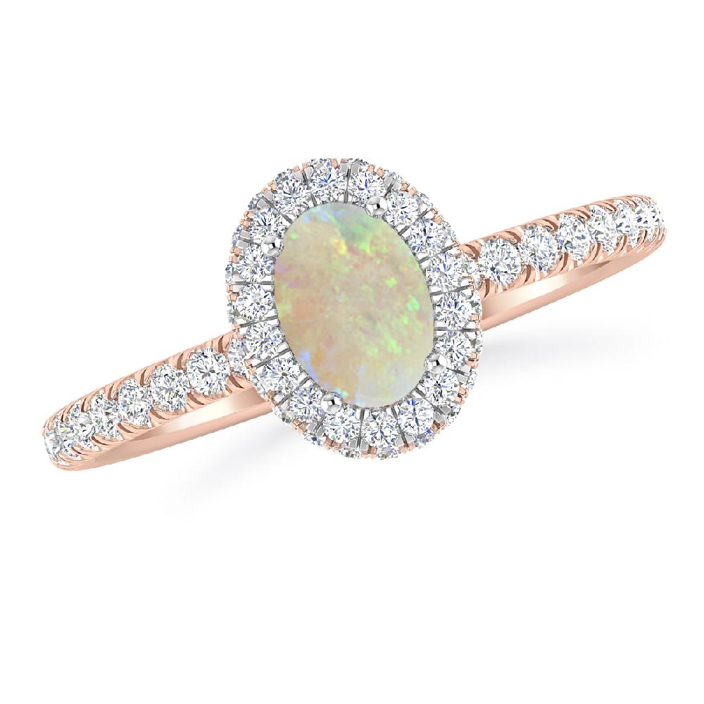 Rose Gold - Opal