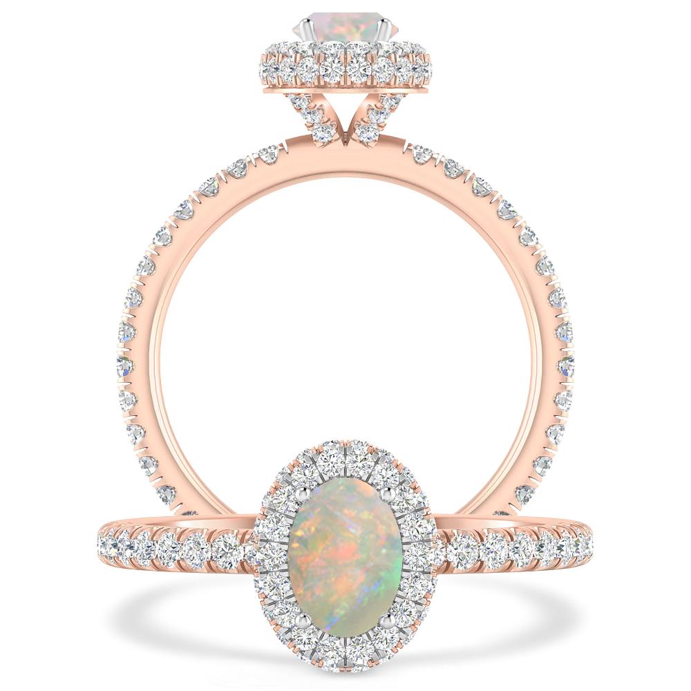 Rose Gold - Opal