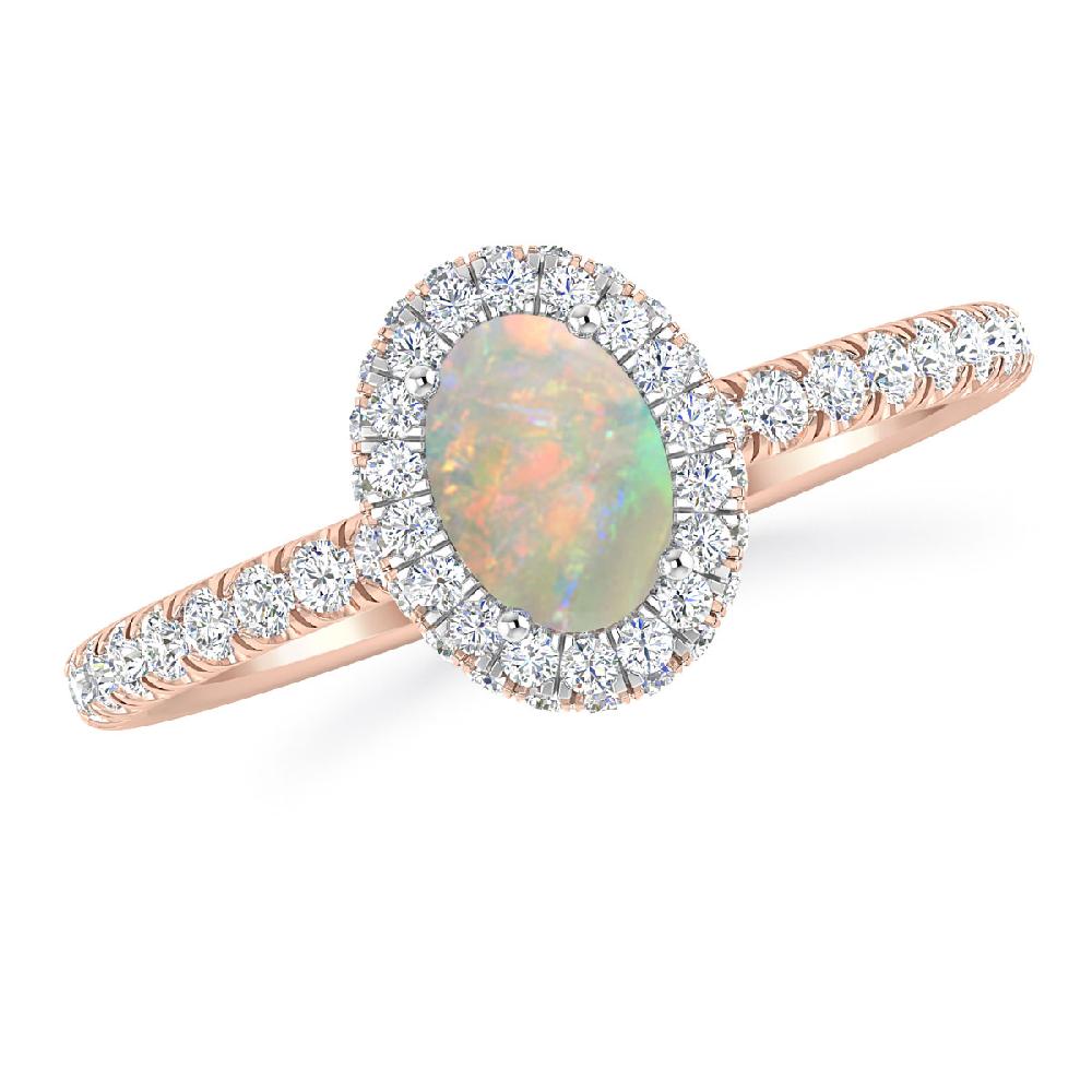 Rose Gold - Opal